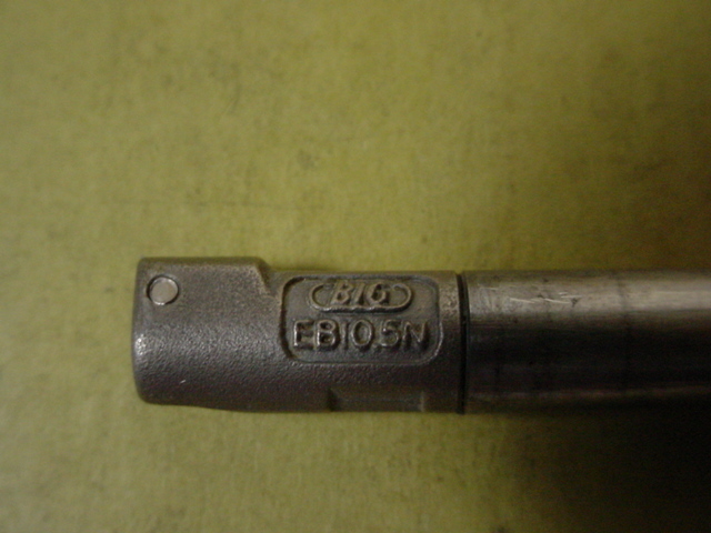 ST08-M5-40 + 先端EB10.5N 中古品　全長約65mm BIG-KAISER 丸バイト装着タイプヘッド用　バイトホルダー　普通シャンク　7815_画像4
