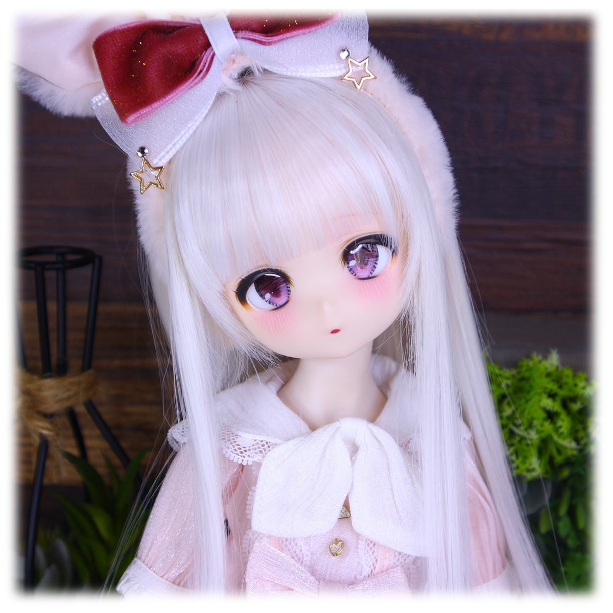 さにさにむーん】imomodoll Rucy カスタムヘッド セミホワイト肌 さにさにむーん】imomodoll Rucy カスタムヘッド セミホワイト肌
