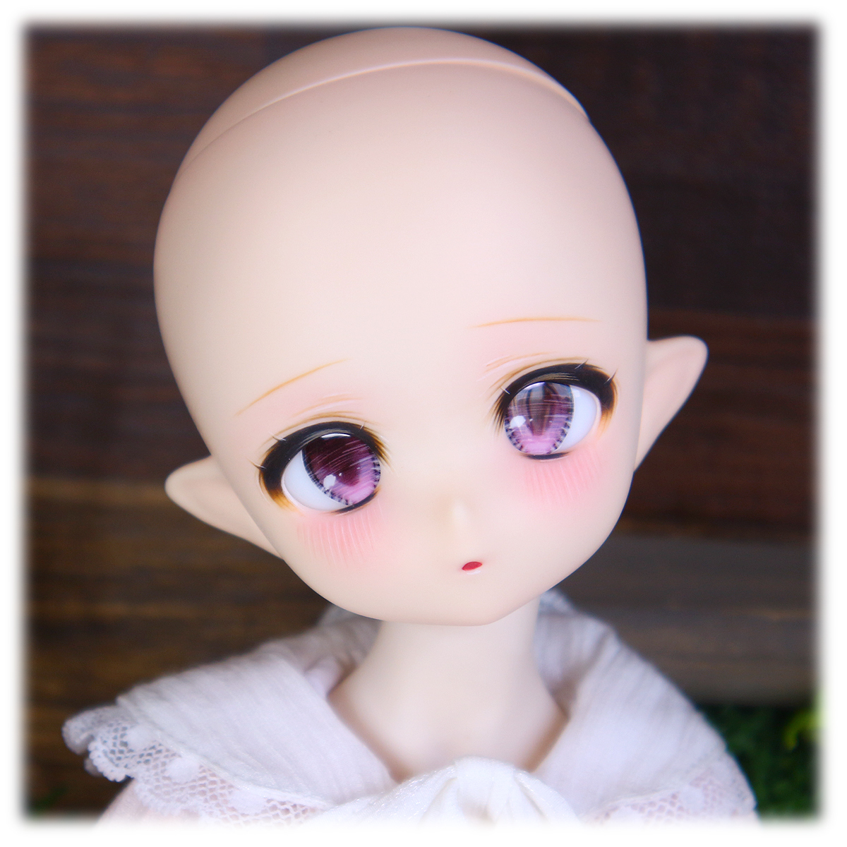 さにさにむーん】imomodoll Rucy カスタムヘッド セミホワイト肌 さにさにむーん】imomodoll Rucy カスタムヘッド セミホワイト肌