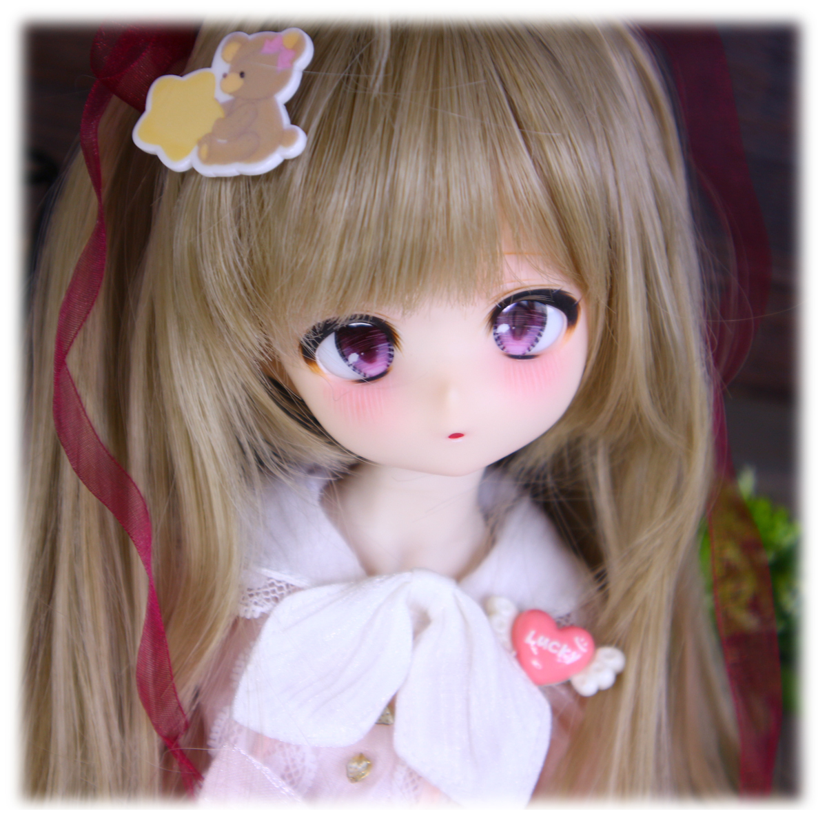 ちるる】imomodoll Ruby-A セミホワイト肌カスタムヘッド+ ちるる】imomodoll Ruby-A セミホワイト肌カスタムヘッド+