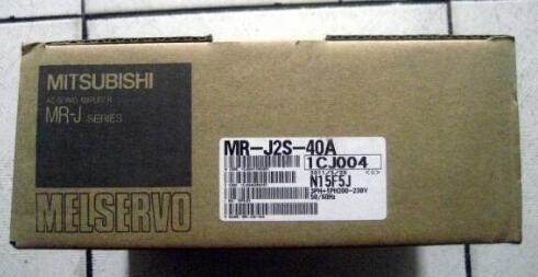 新品　三菱 Mitsubishi 　MELSERVO MR-J2S-40A ACサーボアンプ　6ケ月保証