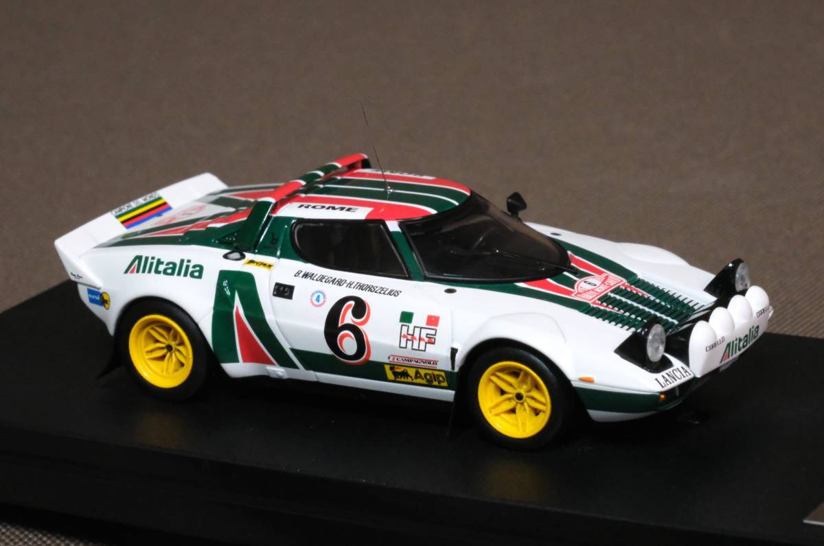 ★美車！hpi racing 1/43 ランチア・ストラトス HF (#6) 1976 モンテカルロ ラリー_画像5