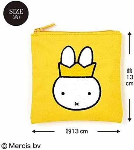 miffyクイーンミッフィーふわふわ刺繍ポーチ＆ エコバッグセット／オトナミューズ2021年10月号付録のみ