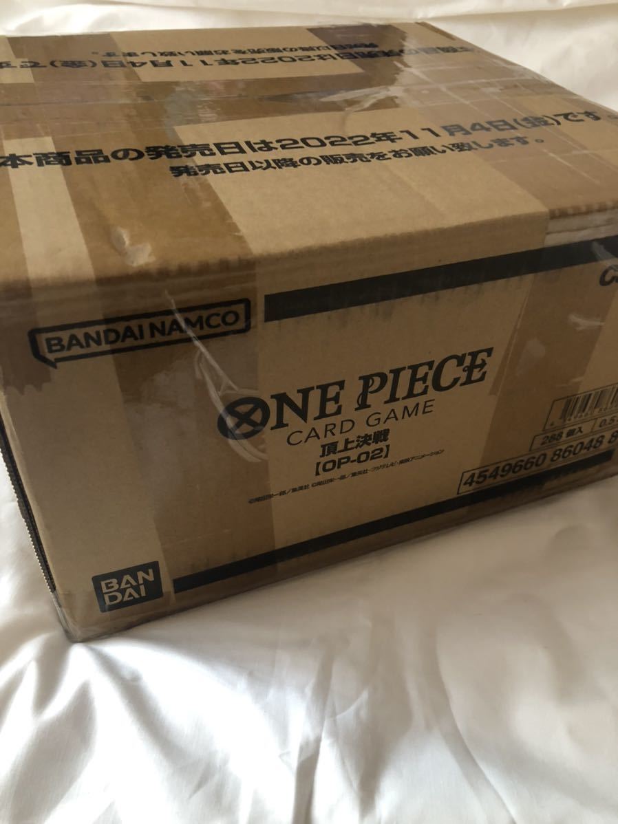ONE PIECEカードゲーム 頂上決戦【OP-02】カートン 海外版 ONE PIECEカードゲーム 頂上決戦【OP-02】カートン 海外版