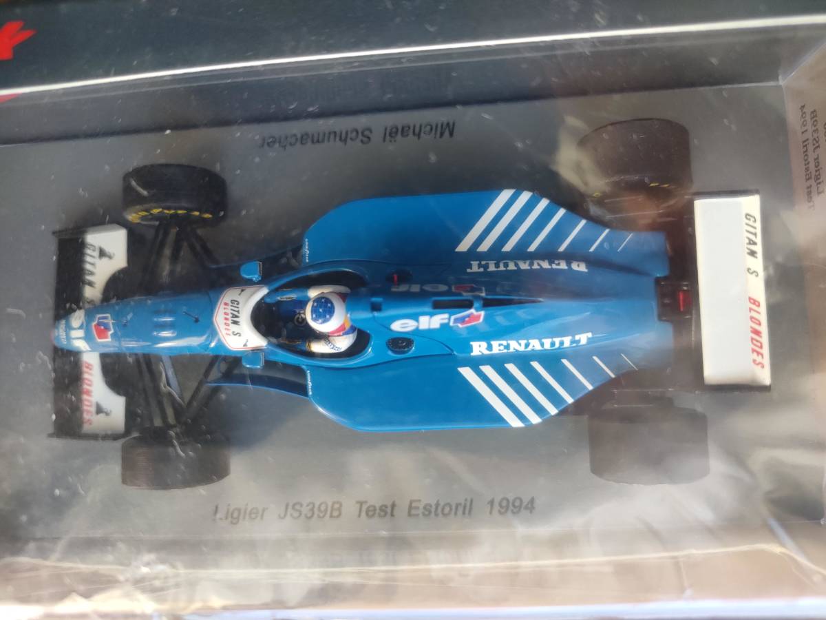 1/43 リジェ Ligier　JS39B Test Estoril 1994 Michael Schumacher　ミハエル・シューマッハー　未開封　暗所保管_画像2