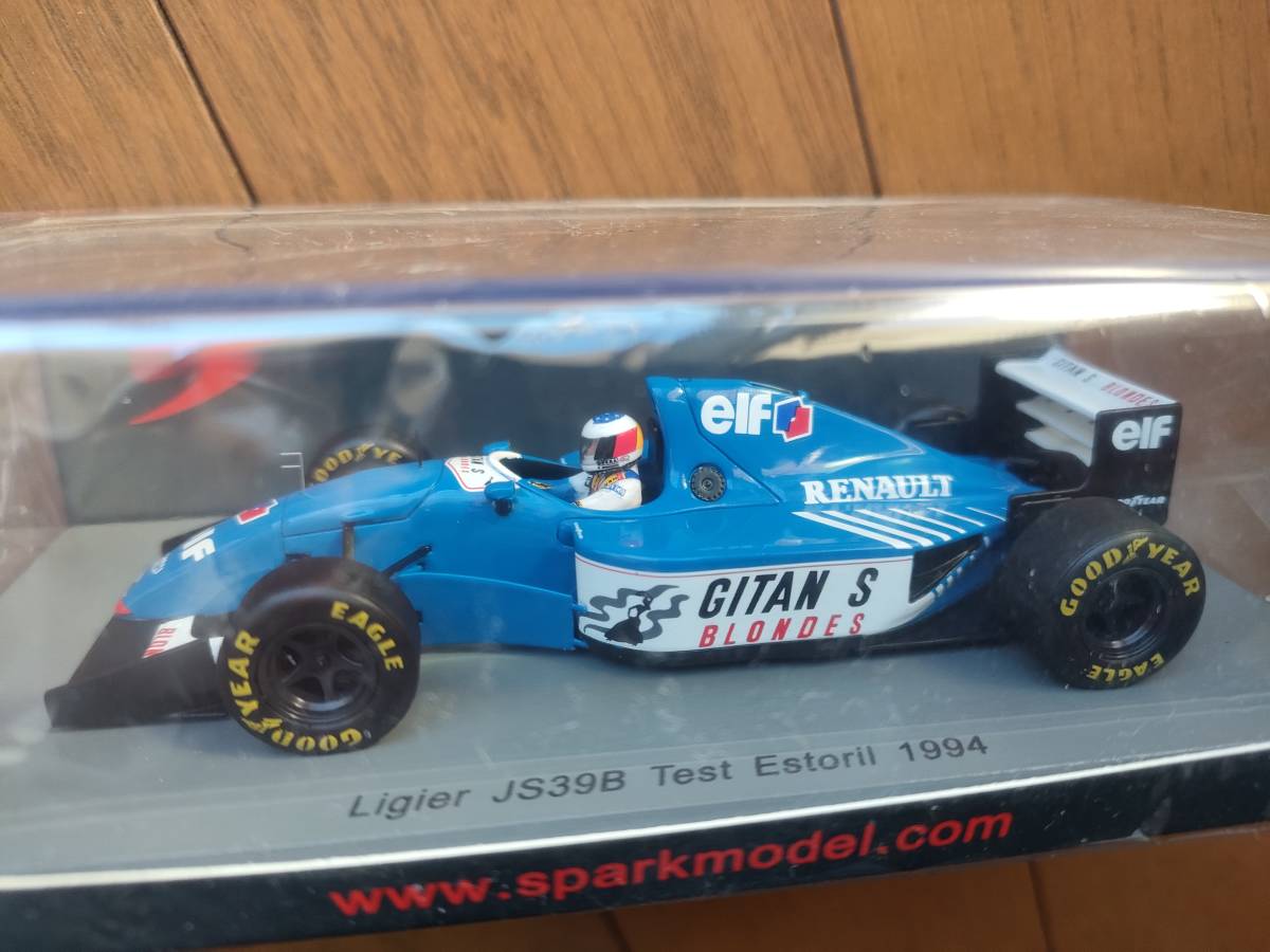 1/43 リジェ Ligier　JS39B Test Estoril 1994 Michael Schumacher　ミハエル・シューマッハー　未開封　暗所保管_画像1