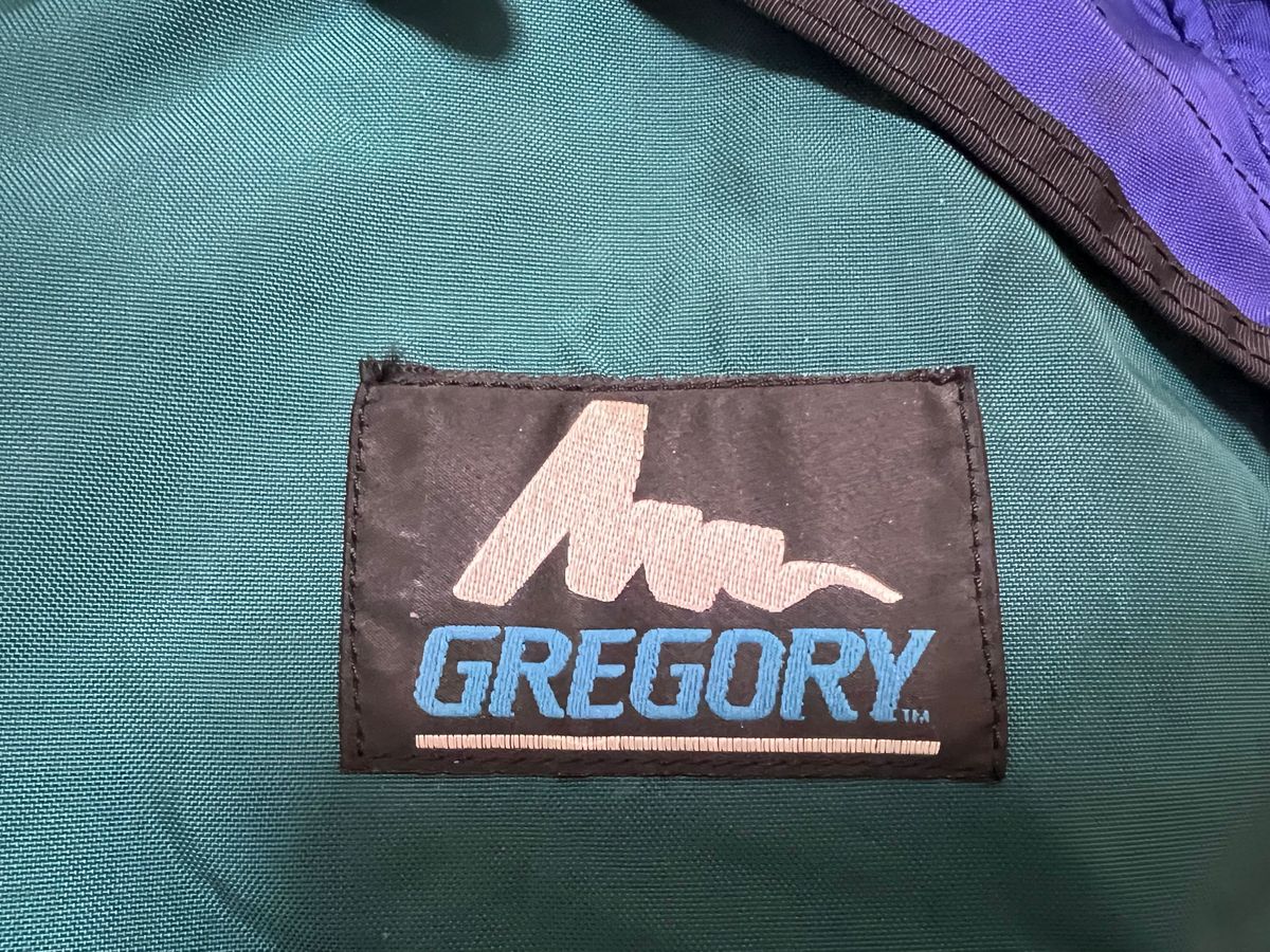 94年製　美品　グレゴリー　GREGORY 青タグデイパック　青×緑