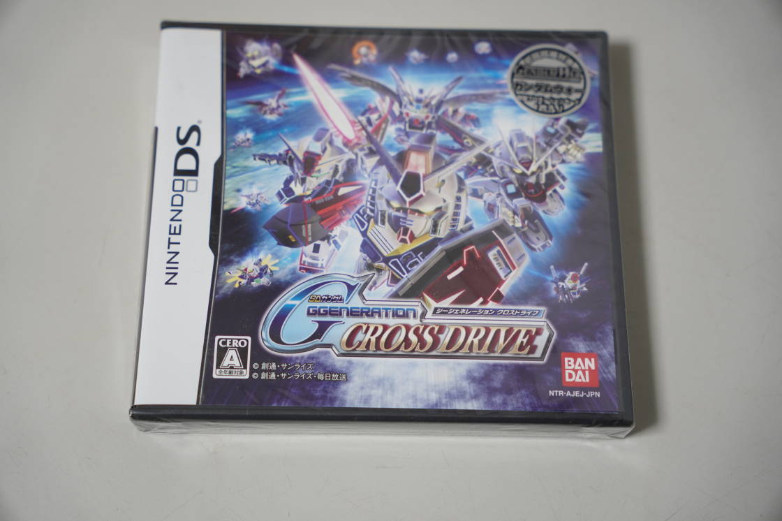 未開封　DS　SDガンダム　Ｇジェネレーション　クロスドライブ　ニンテンドー　Nintendo_画像1
