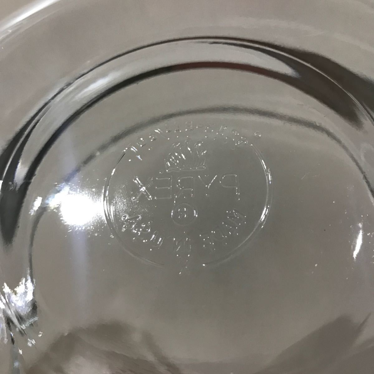 未使用 PYREX CORNING パイレックス ガラス鍋 ビンテージ！_画像5