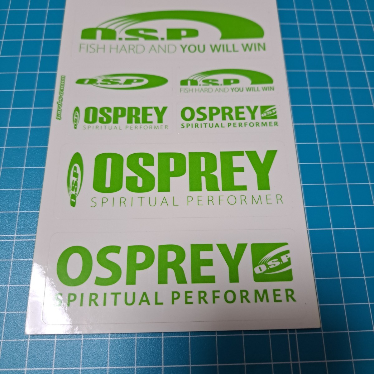 OSPREY ステッカー　グリーン_画像2