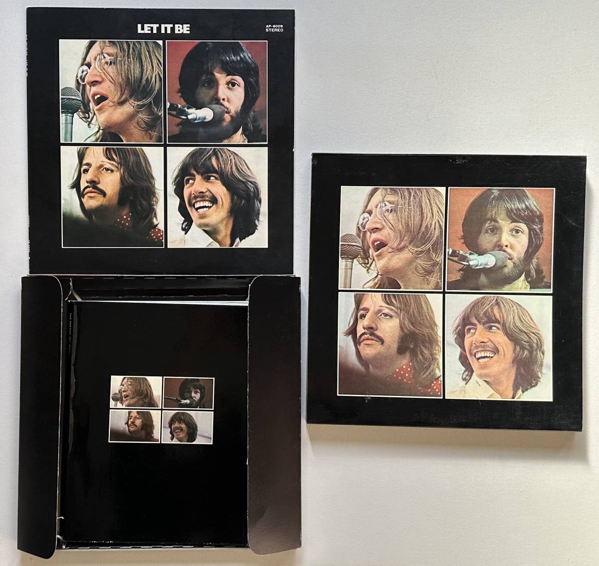 Apple レコード The Beatles『 LET IT BE box with the book 』GET BACK 写真集付き 国内盤 東芝音工 初盤 極美品_画像10