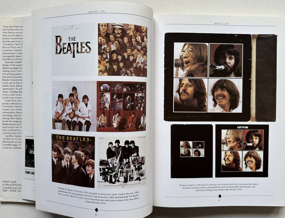 ザ・ビートルズ The Beatles TOMORROW NEVER KNOWS ハードカバー写真集 絶版本 美品_画像5