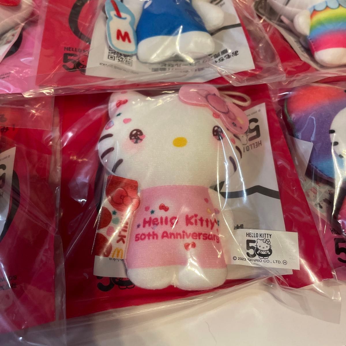 開封のみ 新品 50周年 ハローキティ キティ ハッピーセット 開封のみ 新品 50周年 ハローキティ キティ ハッピーセット