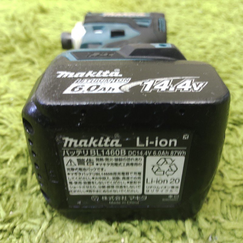 中古品 ★ マキタ 14.4V充電式インパクトドライバ TD162D 本体+純正バッテリー ★ makita_画像2