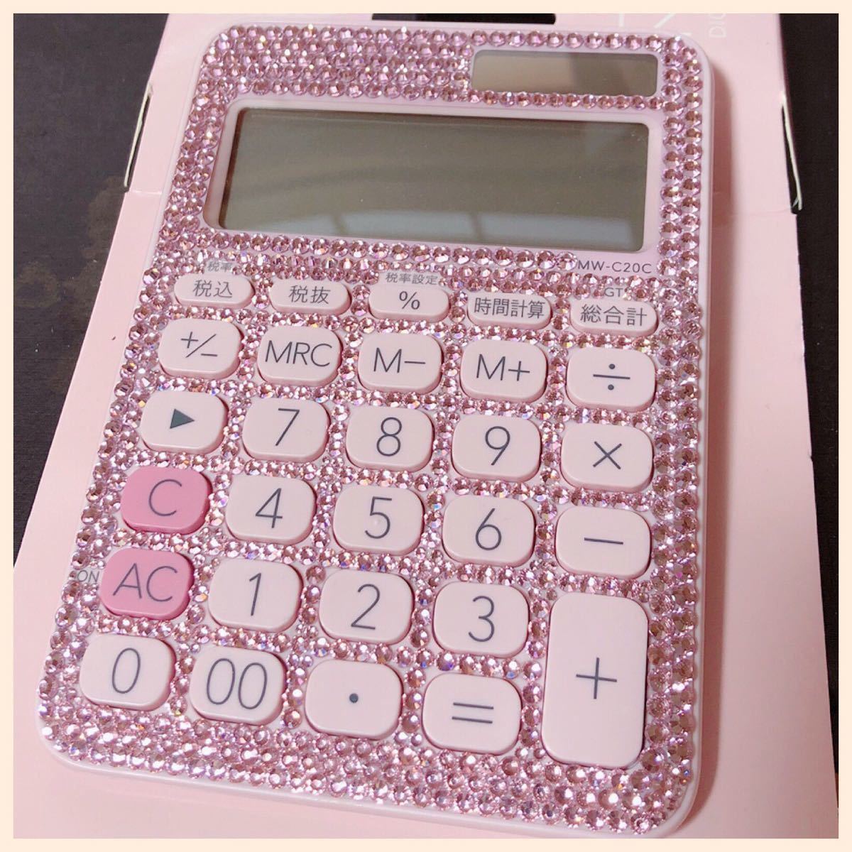  calculator CASIO pink deco 