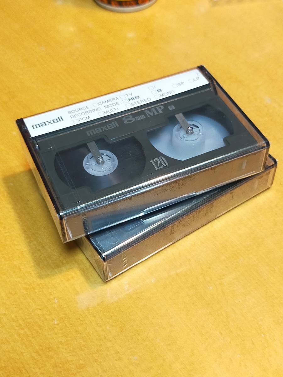 mak cell 8mm videotape 120 minute unopened goods 2 ps 