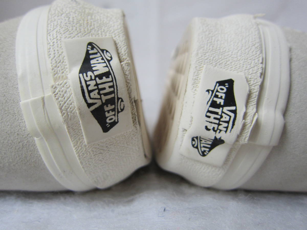 VANS SK8-HI（バンズ スケ－トハイ）（V38CL SHB）　ベージュ/ライトグレー/ブラウン/金ハトメ　　27㎝ US9　　ok2312B_画像5