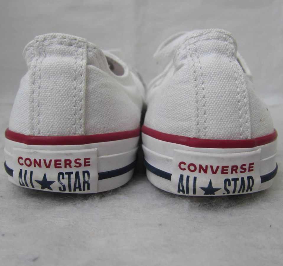 CONVERSE ALLSTAR OX ( Converse все Star LOW) (3J256) белый × красный синий линия 21.ok2310C