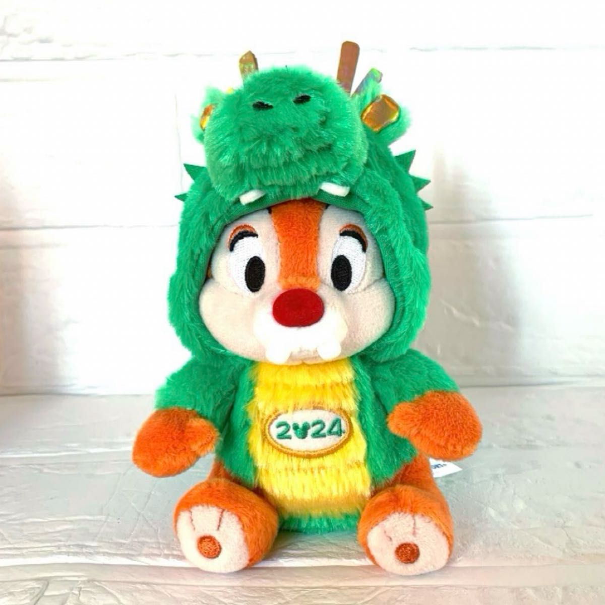 東京ディズニーリゾート限定 干支 辰年 ぬいぐるみバッジ チップ 東京ディズニーリゾート限定 干支 辰年 ぬいぐるみバッジ チップ