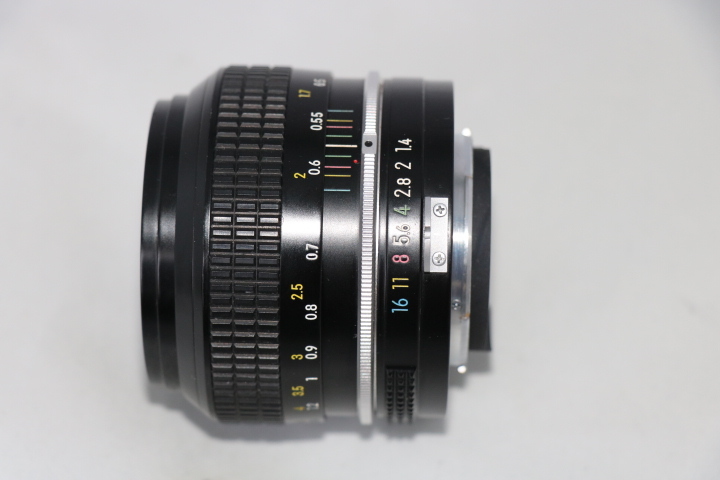 Nikon ニコン Nikkor non-Ai 50mm f1.4 Lens 動作正常 訳アリ品_画像5