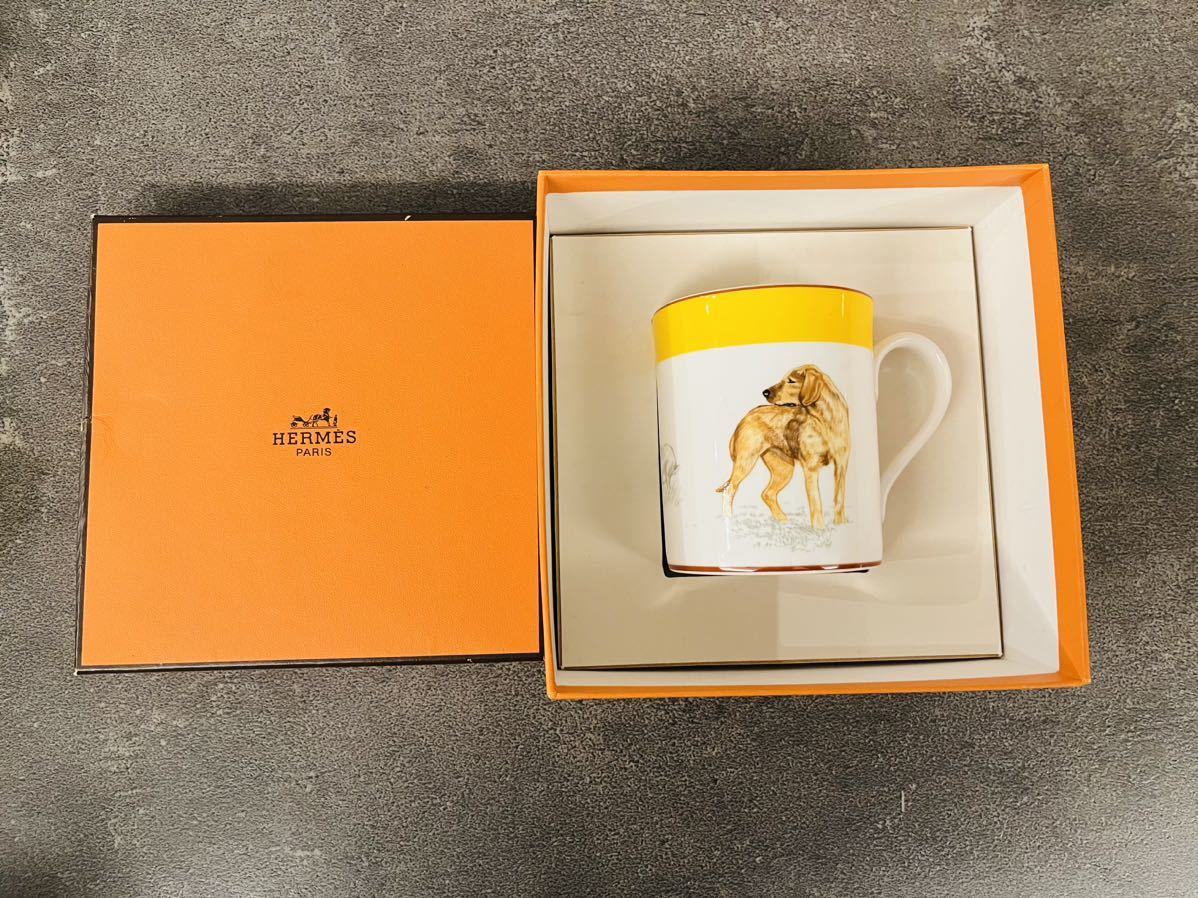 6475円 HERMES エルメス マグカップ 食器 コップ 新品未使用 箱 6475円 HERMES エルメス マグカップ 食器 コップ 新品未使用 箱