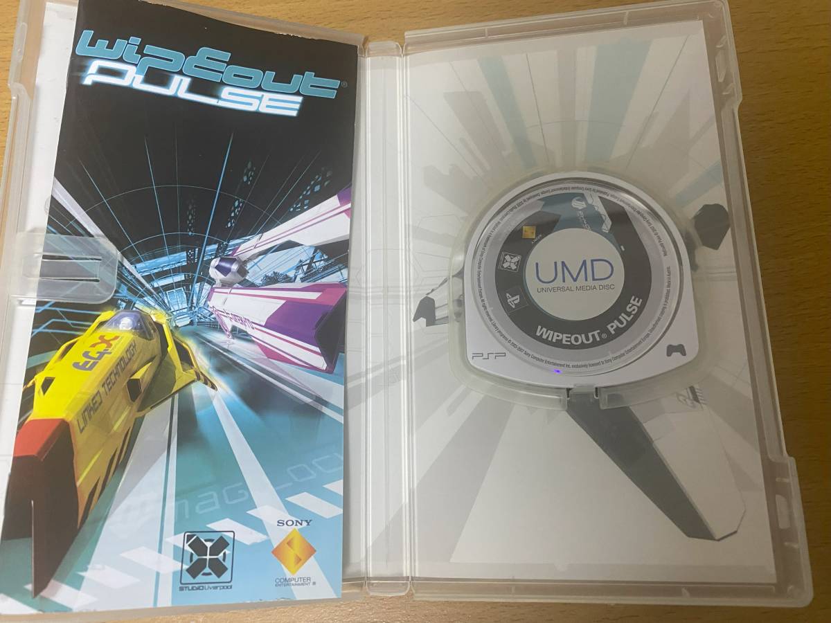 * overseas edition * Europe version *PSP* Wipeout Pulse used 