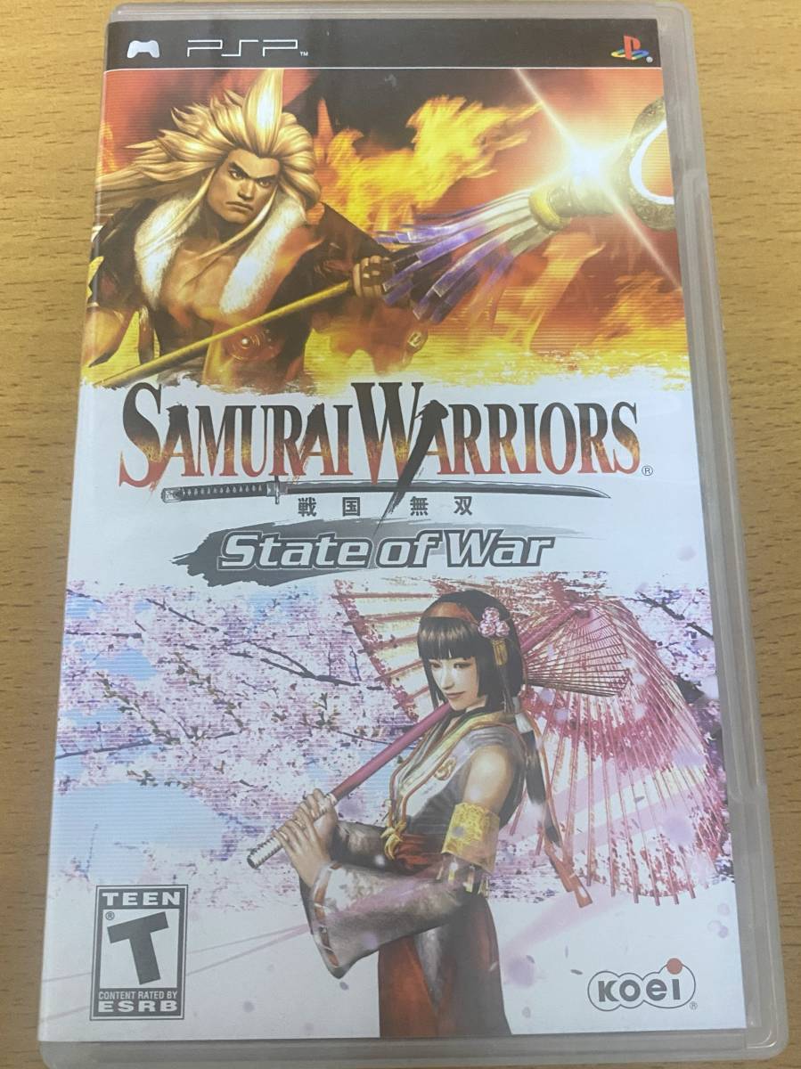 ★海外版・北米版★PSP★ Samurai Warriors: State of War 中古