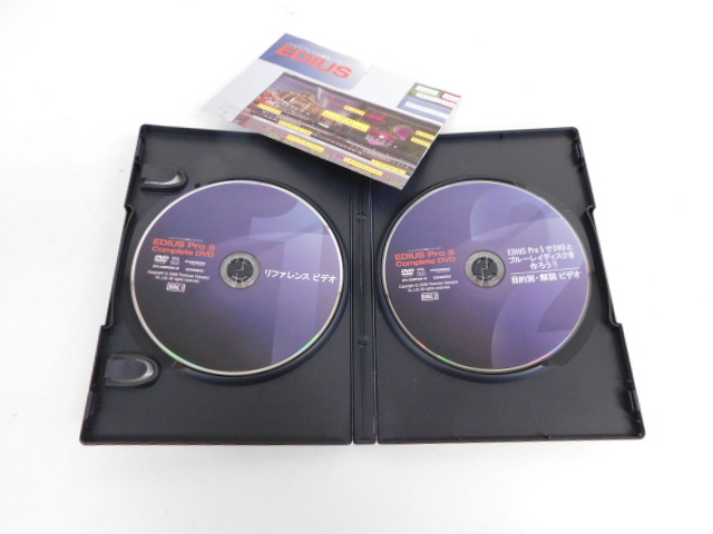 746△ノンリニアビデオ編集ソフトウェア EDIUS Pro 5 Complete DVD 2枚組_画像3