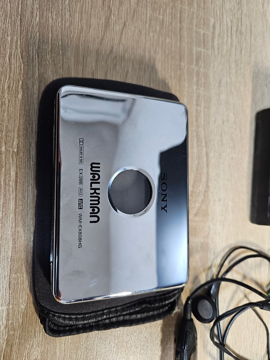 【動作未確認】SONY WALKMAN カセットウォークマン WM-EX808HG_画像3