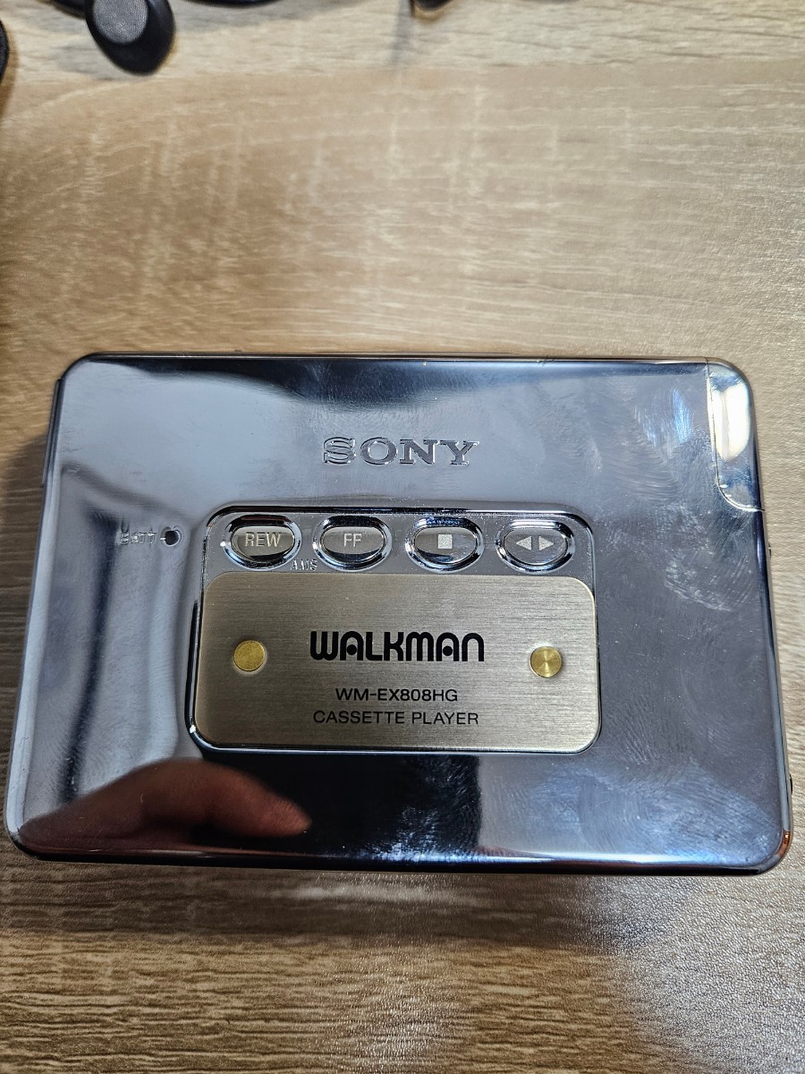 【動作未確認】SONY WALKMAN カセットウォークマン WM-EX808HG_画像2