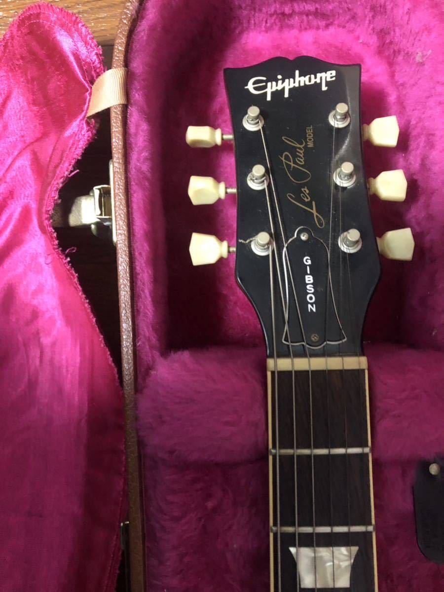 エピフォン・ジャパン Epiphone Japanレスポールスタンダード　ゴールドトップ LPS-80 Gibsonヘッド _画像4
