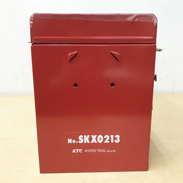 【未使用品】KTC/京都機械工具 ツールセット 工具セット チェストタイプ チェスト 3段3引出しトップカバーロック機構 SK4600X_画像8