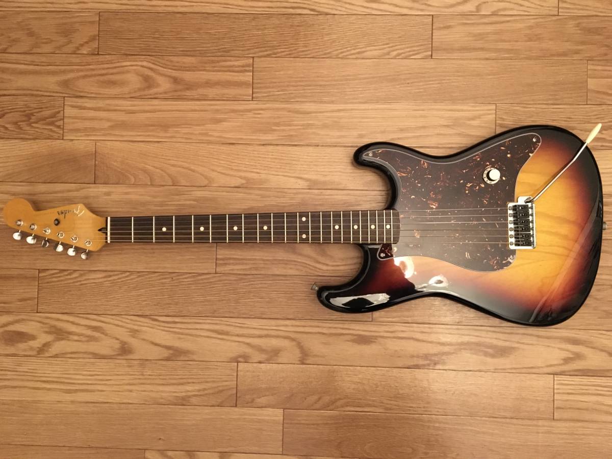 レア Fender Japan STCL-100 ナイロン弦　ストラトキャスター　エレガット_画像8