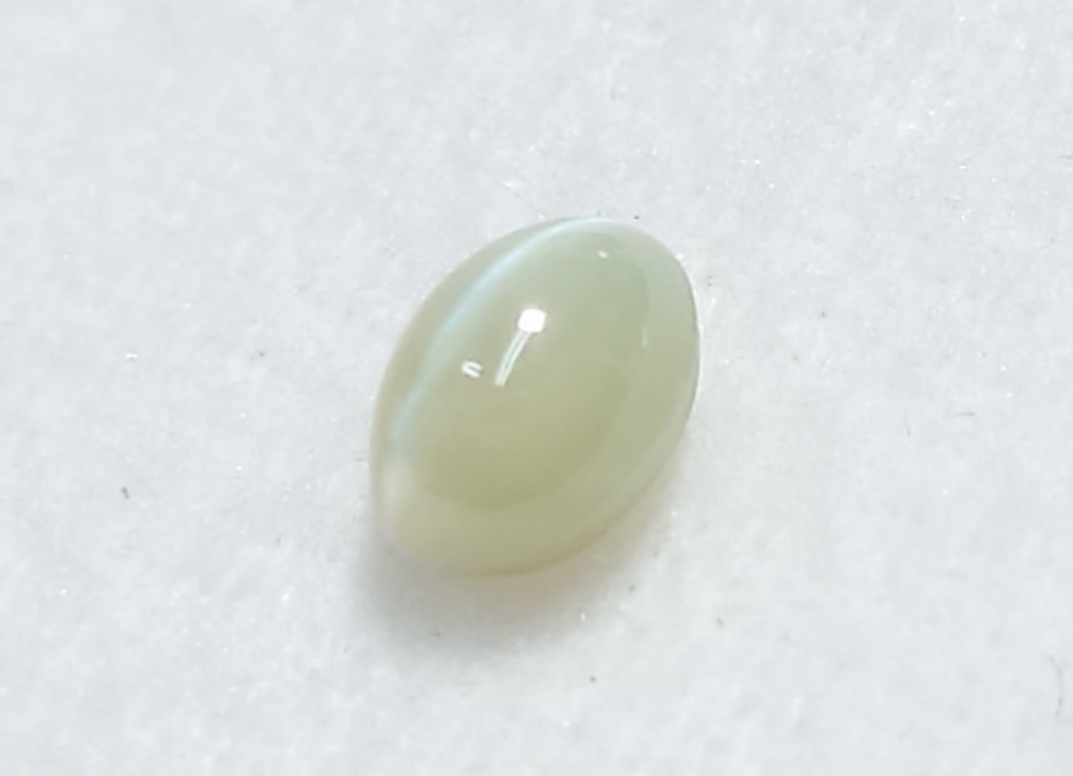 極美品！　クリソベリルキャッツアイ　1.10ct ルース（LA-6574）