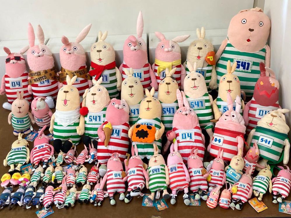 Yahoo!オークション - RK712)ウサビッチ ぬいぐるみ グッズ 大量 Yahoo!オークション - RK712)ウサビッチ ぬいぐるみ グッズ 大量