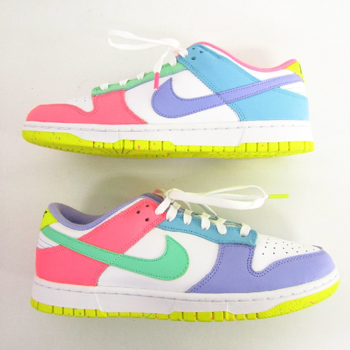 美品 NIKE WMNS DUNK LOW SE ”CANDY” DD1872-100 ナイキ ウィメンズ ダンク ロー SIZE:28.5cm スニーカー 靴 〓A7491_画像4