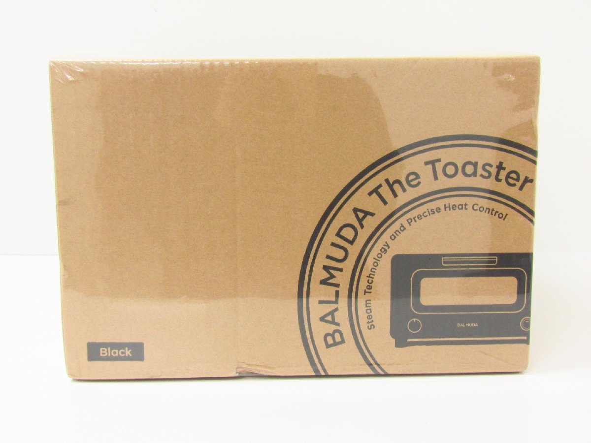 未開封 BALMUDA The Toaster バルミューダ スチームトースター K05A ブラック ▼KD3792の画像1