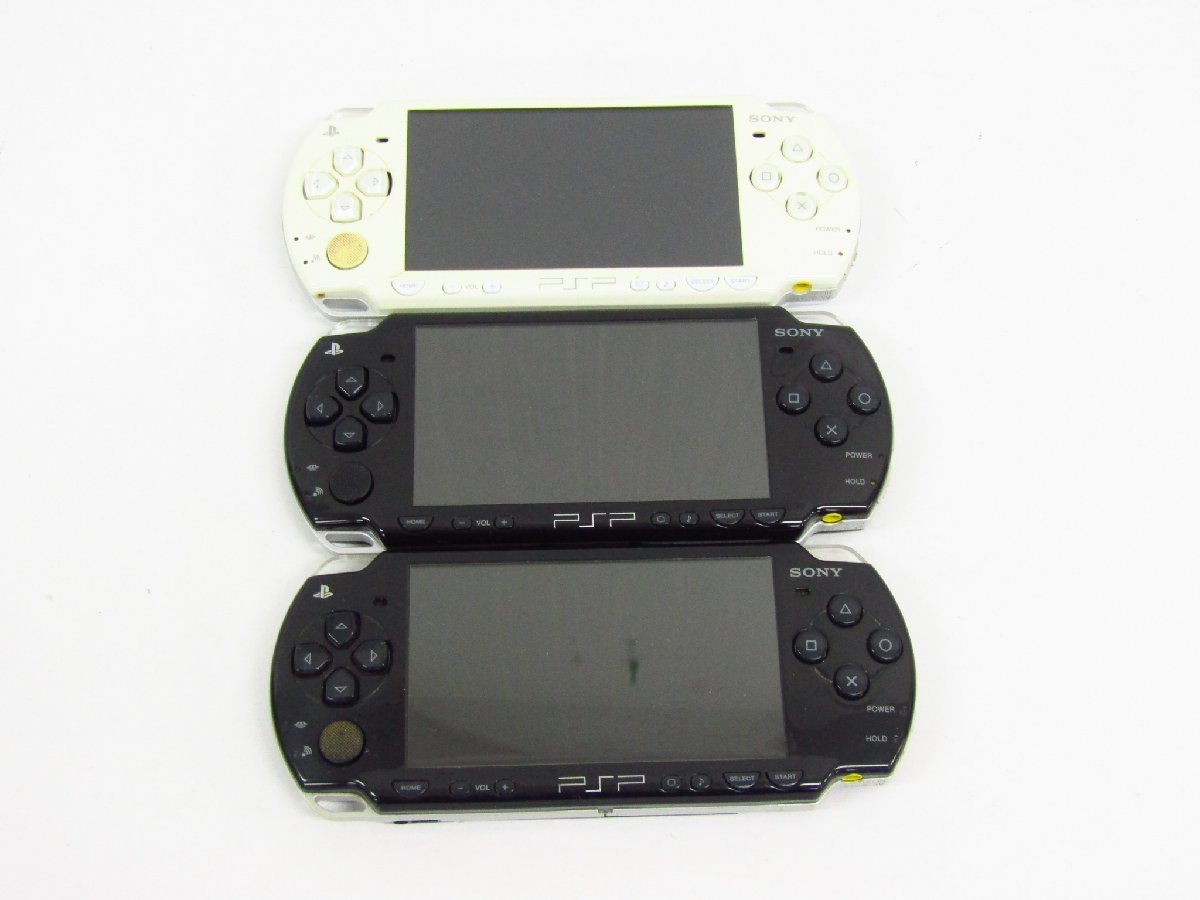 プレイステーション・ポータブル 本体 PSP-1000 & PSP-2000 & PSP-3000 大量 まとめ 25台セット ※ジャンク品 ☆3319_画像4