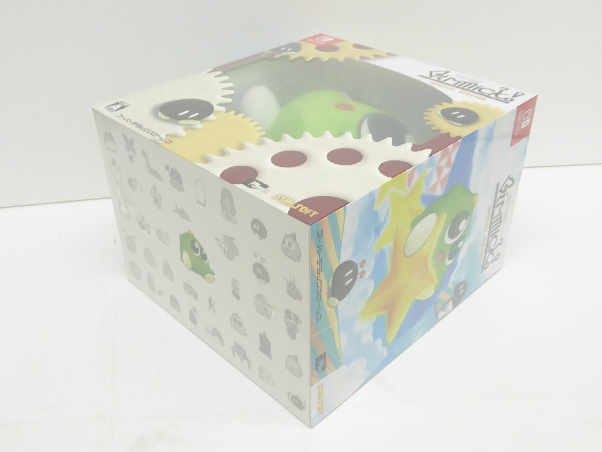 未開封 Nintendo Switch Gimmick！ Special Edition Collector's Box JAN4570101050182 ゲームソフト △WE1139_画像5