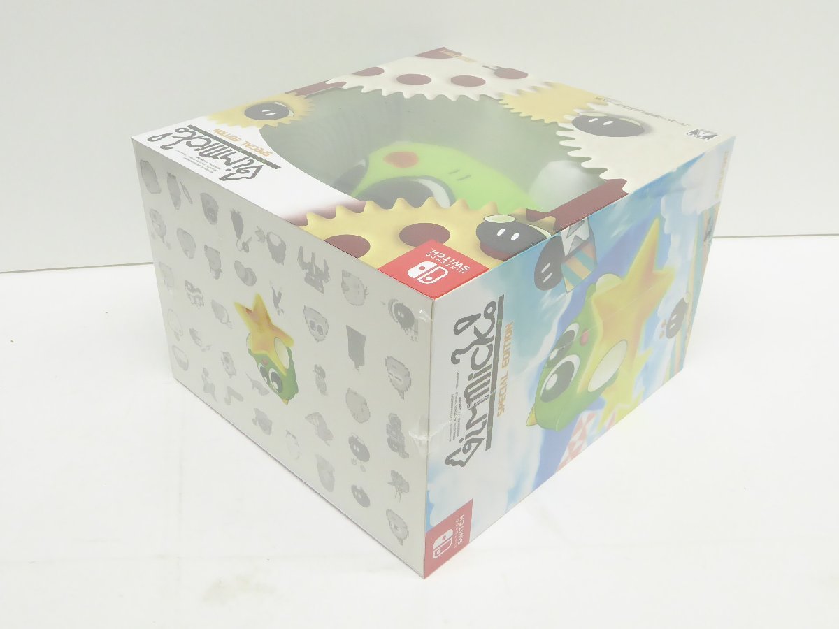 未開封 Nintendo Switch Gimmick！ Special Edition Collector's Box JAN4570101050182 ゲームソフト △WE1139_画像4