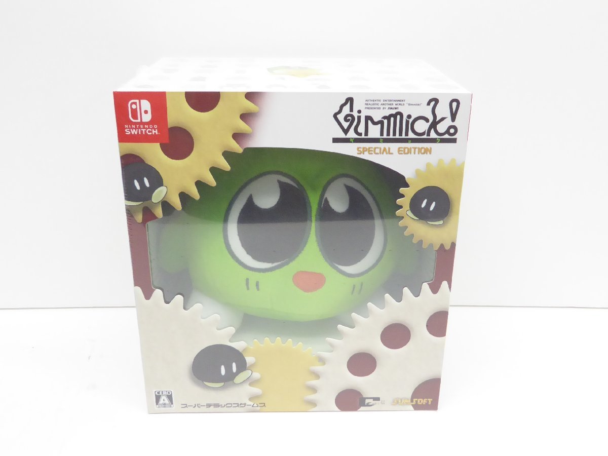 未開封 Nintendo Switch Gimmick！ Special Edition Collector's Box JAN4570101050182 ゲームソフト △WE1139_画像1