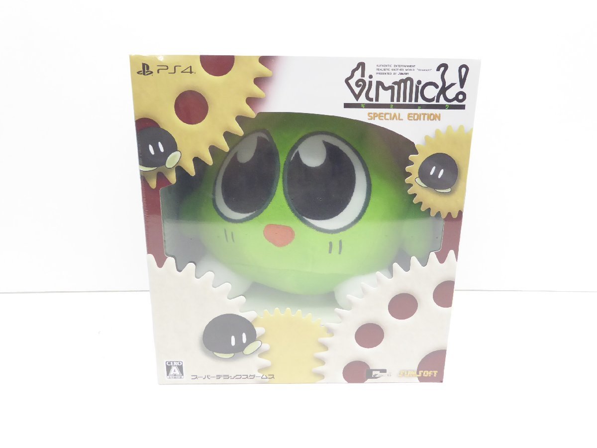 未開封 Gimmick! Special Edition Collector's Box PS4 ゲームソフト △WE1151_画像1