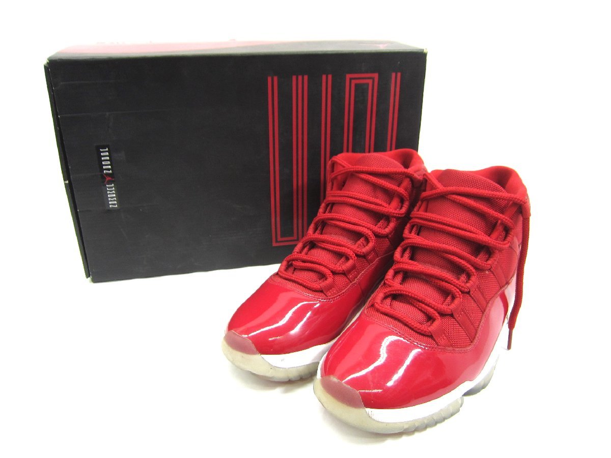 NIKE ナイキ AIR JORDAN 11 RETRO 378037-623 SIZE:US9 27.0cm メンズ スニーカー 靴 □UT10726