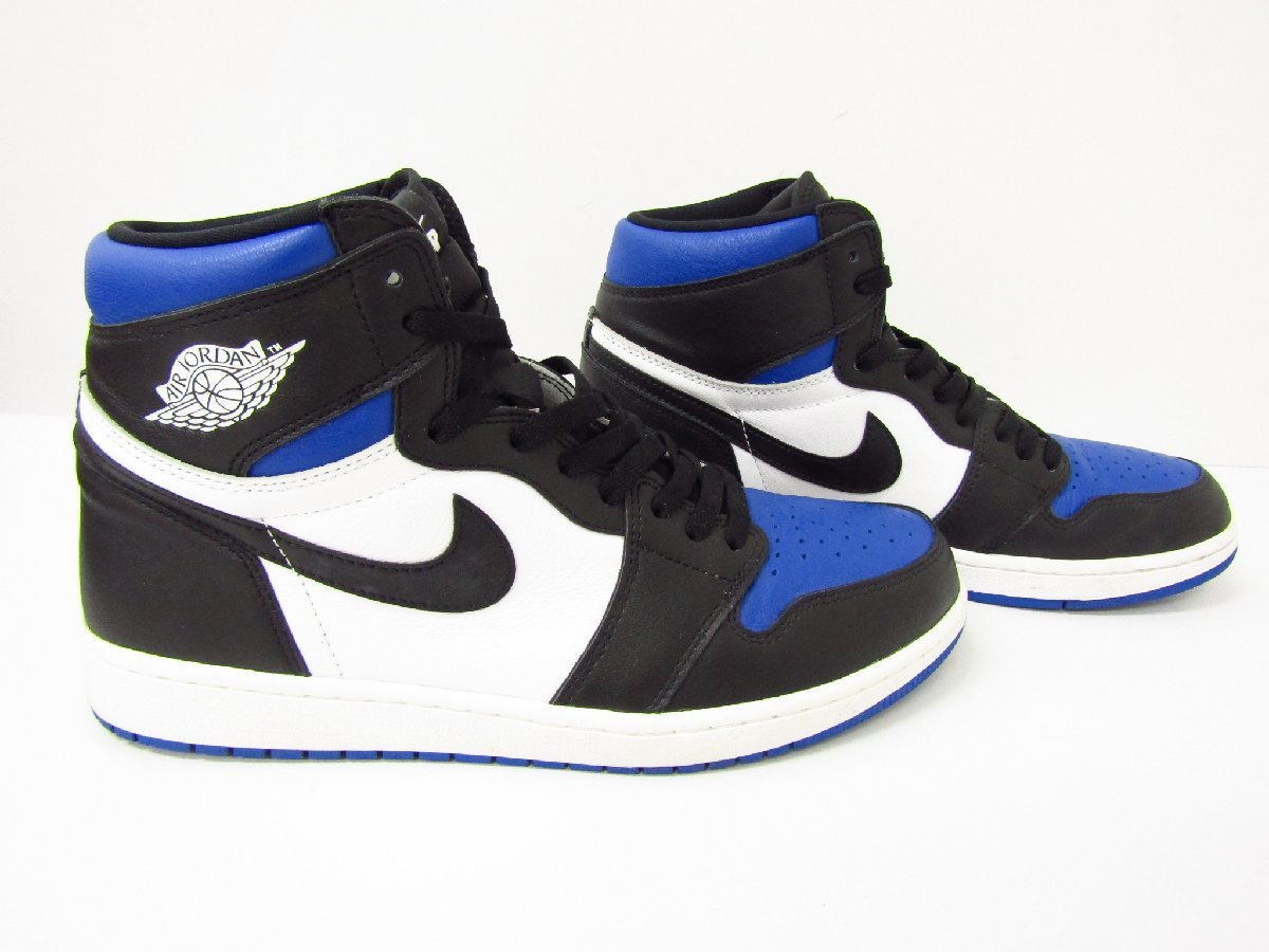 NIKE ナイキ AIR JORDAN 1 RETRO HIGH OG ROYAL TOE / 555088-041 SIZE:30.0cm スニーカー 靴 ≡SH6957_画像4