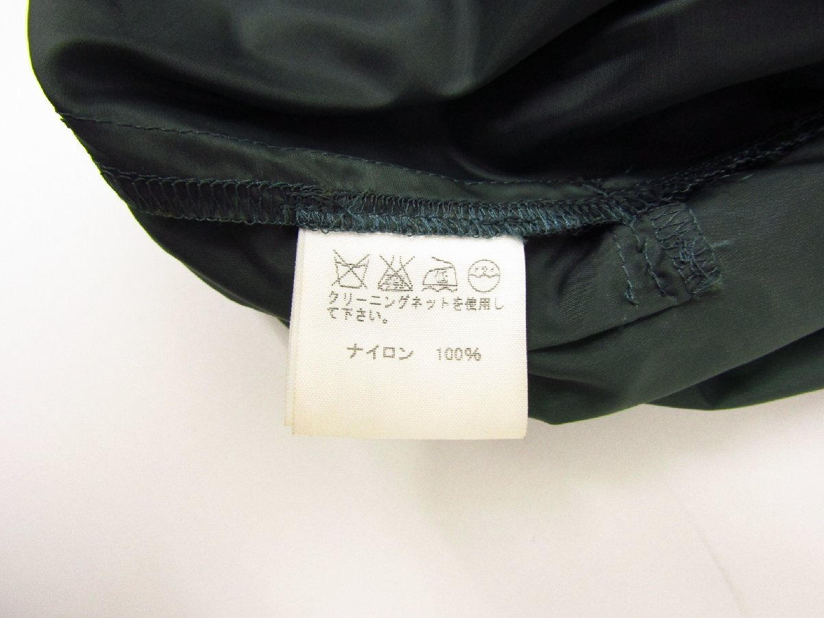 ISSEY MIYAKE イッセイミヤケ ナイロンジャケット ロング ボタン レディース SIZE:2 ⊥FL909の画像8