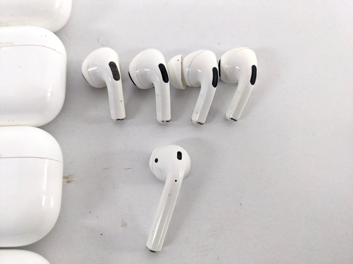 apple アップル Air Pods 12個 イヤホン5個 大量 まとめ セット ※ジャンク《A7550_画像5