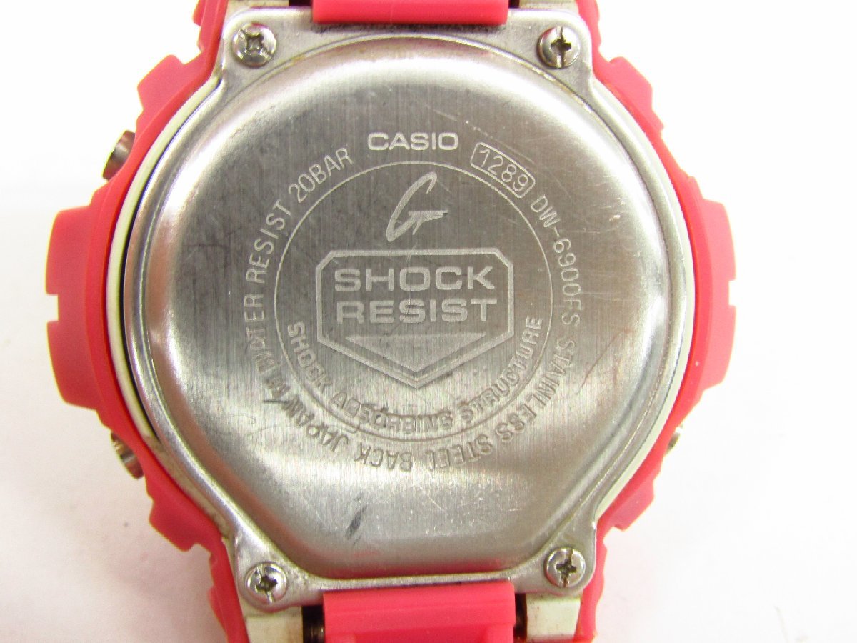 CASIO カシオ G-SHOCK DW-6900FS デジタル腕時計 ∩AC24536_画像5