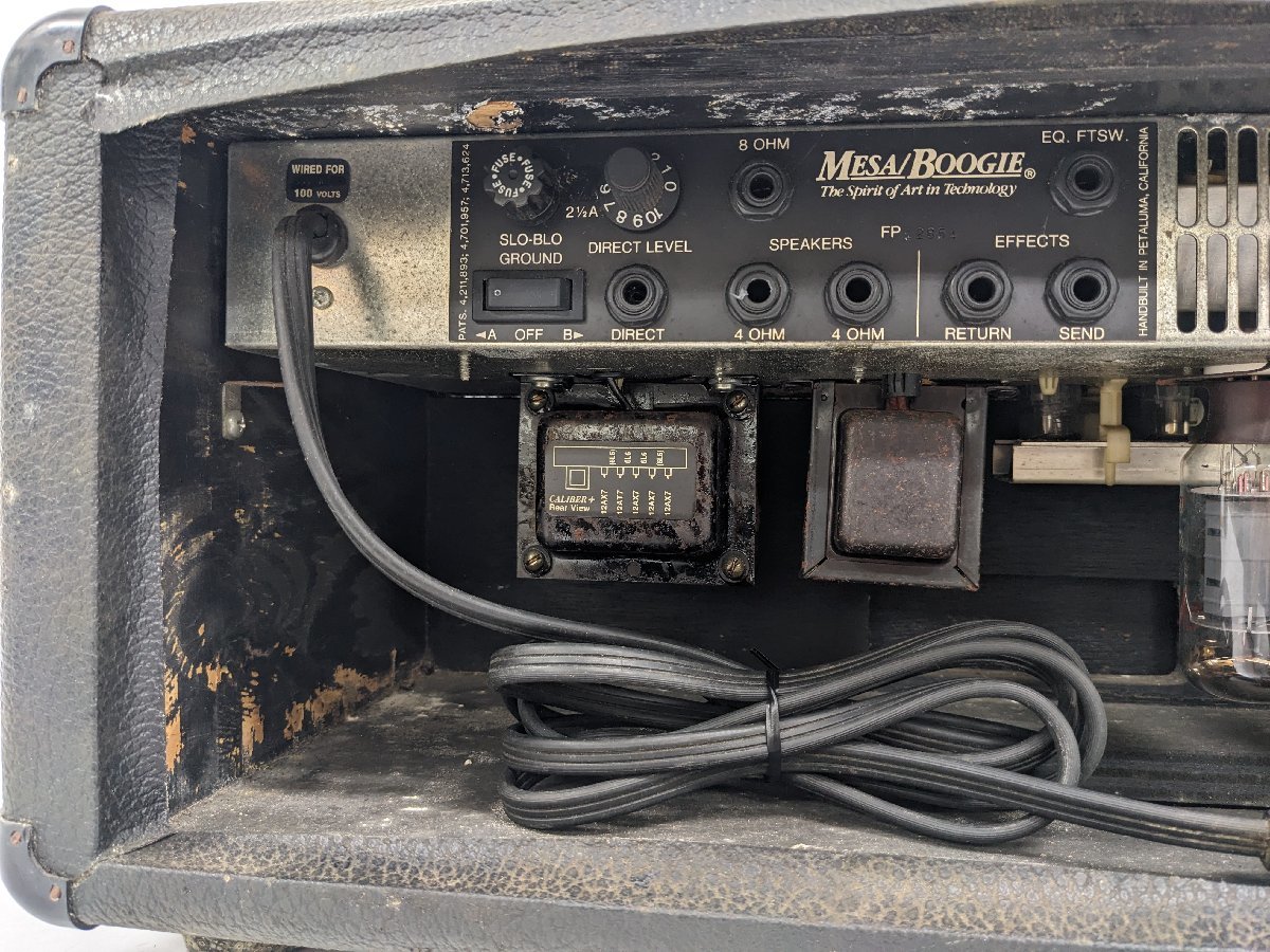 Mesa Boogie 50 Caliber+ 真空管 ヘッドアンプ / メサブギー キャリバー Head Amp 管球式 チューブ ※ジャンク品 《U7891_画像6