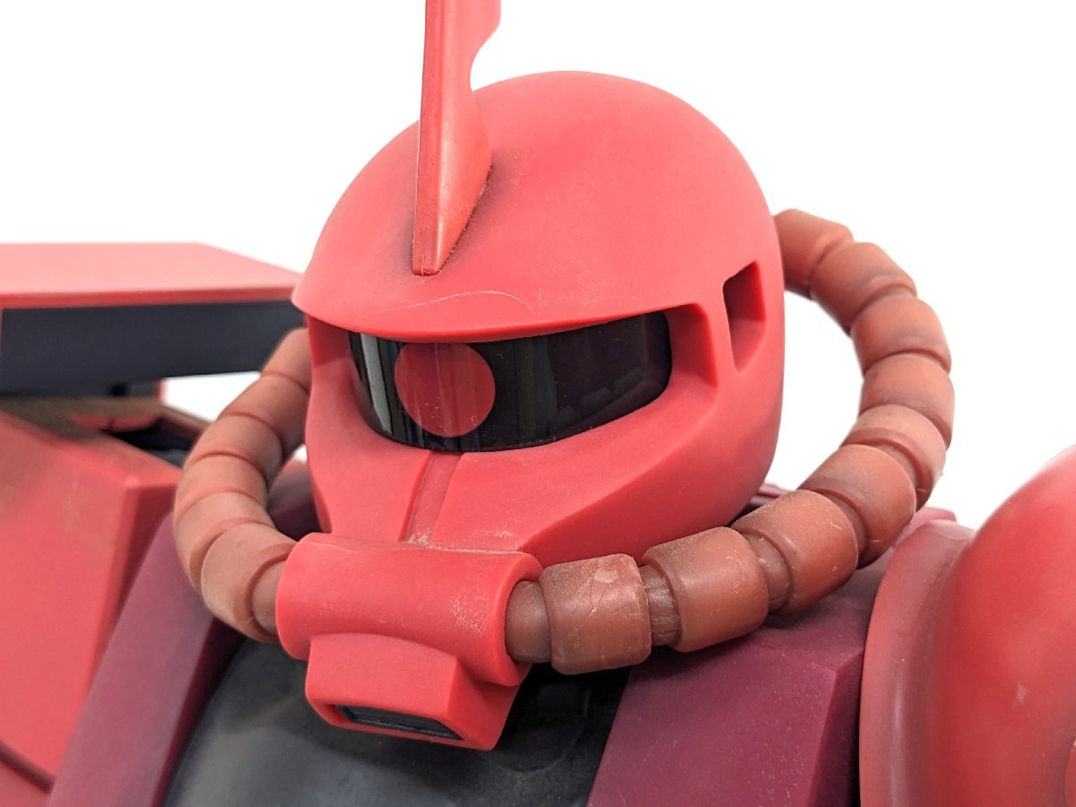 BANDAI バンダイ ジャンボグレード シャア専用 ザクⅡ MS-06S ZAKUⅡ ビッグソフビ フィギュア《U8108_画像3