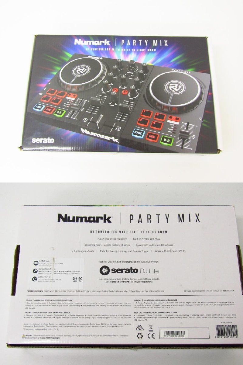 Numark ヌマーク PARTY MIX DJコントローラー ジャンク品 ◆ 3078_画像7